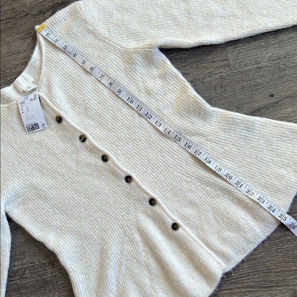 H&M Ribbed Button-Up Cardigan - Picture 5 of 9